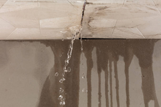 Professional Flood Damage Cleanup technician working in Milton Center, OH